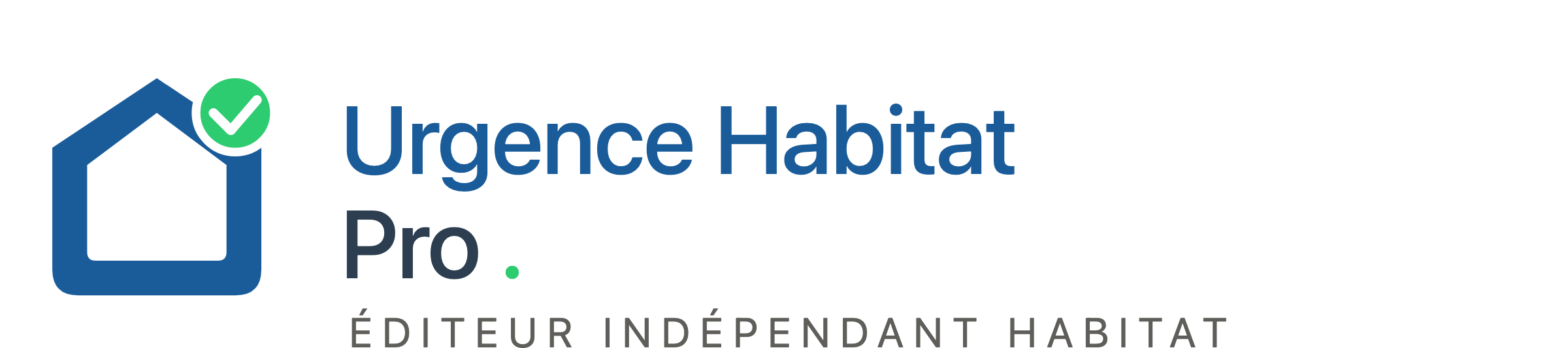 Logo Urgence Habitat Pro - Réseau d'artisans Loire-Atlantique